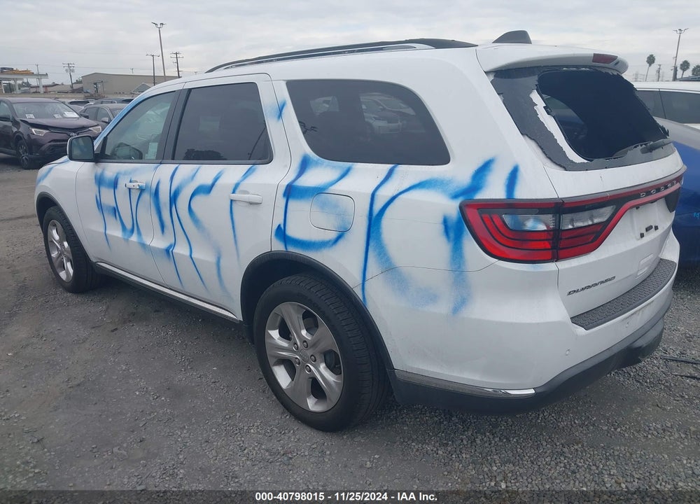 2014 DODGE DURANGO LIMITED VIN: 1C4RDHDG1EC402083