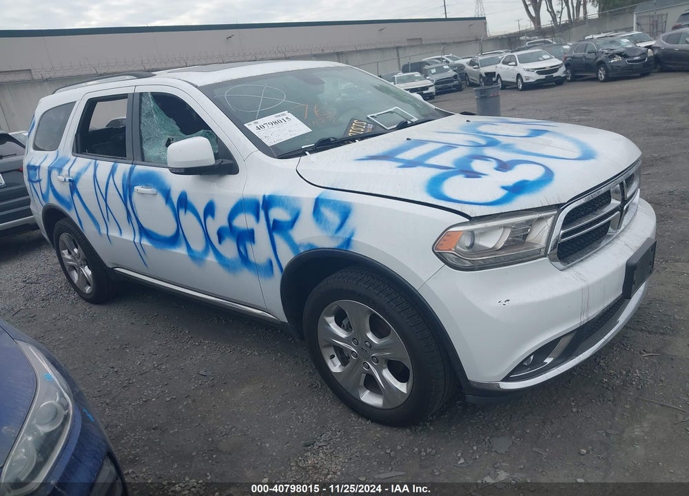 2014 DODGE DURANGO LIMITED VIN: 1C4RDHDG1EC402083