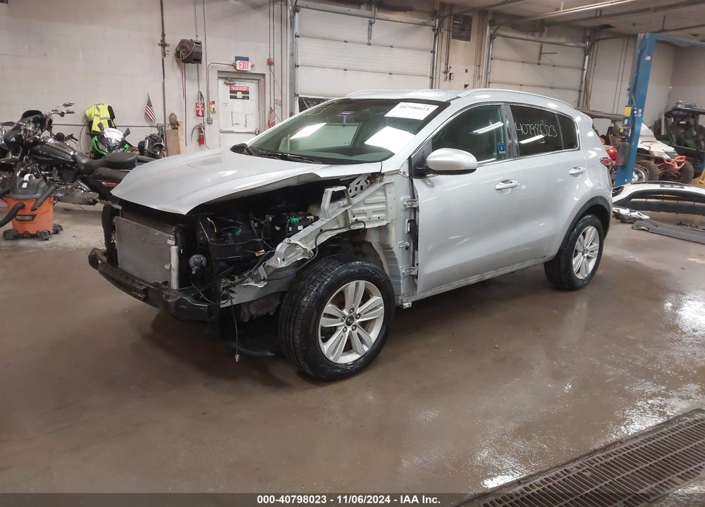 2017 KIA SPORTAGE LX VIN: KNDPMCAC8H7293243