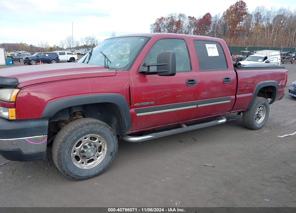 2007 CHEVROLET SILVERADO 2500HD CLASSIC LT1 VIN: 1GCHK23U57F121086
