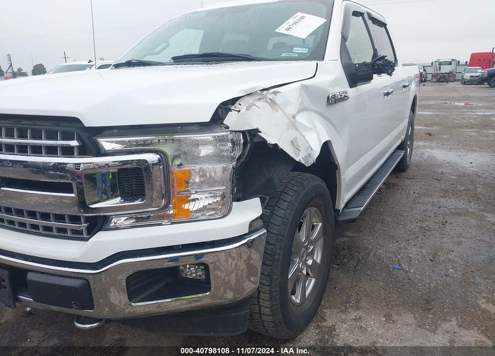 2018 FORD F-150 VIN: 1FTEW1EP0JKE65657