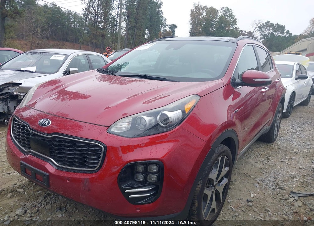 2018 KIA SPORTAGE SX TURBO VIN: KNDPRCA62J7374305