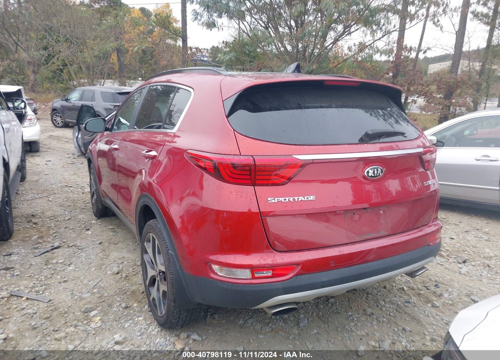 2018 KIA SPORTAGE SX TURBO VIN: KNDPRCA62J7374305