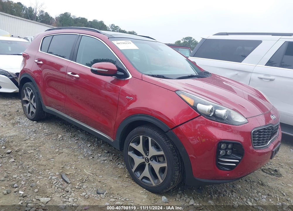 2018 KIA SPORTAGE SX TURBO VIN: KNDPRCA62J7374305