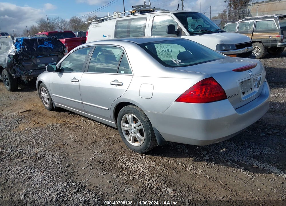 2007 HONDA ACCORD 2.4 EX VIN: 1HGCM56797A200481