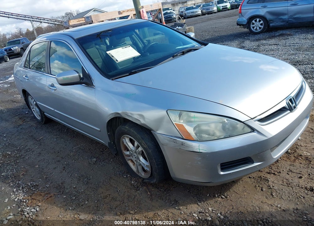 2007 HONDA ACCORD 2.4 EX VIN: 1HGCM56797A200481
