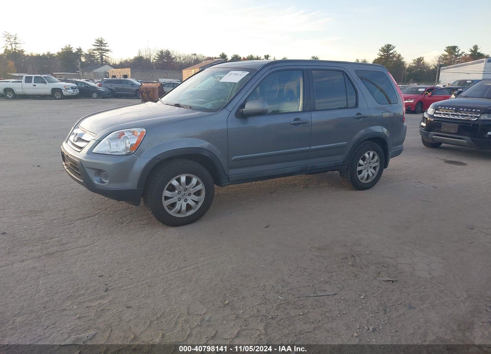 2005 HONDA CR-V SE VIN: SHSRD78975U322000