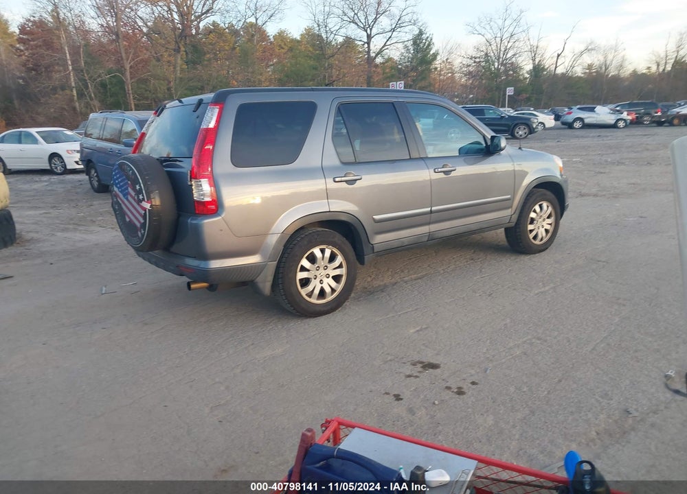 2005 HONDA CR-V SE VIN: SHSRD78975U322000