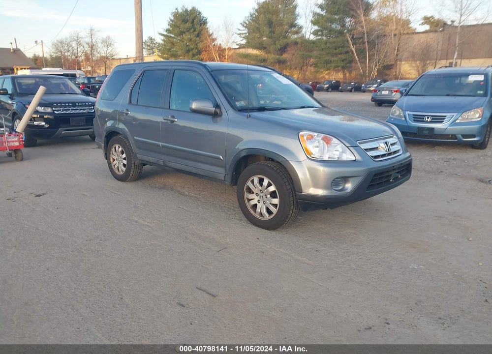 2005 HONDA CR-V SE VIN: SHSRD78975U322000