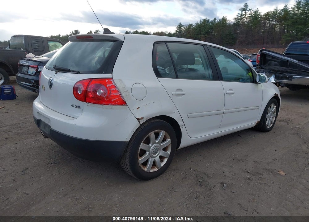 2008 VOLKSWAGEN RABBIT S VIN: WVWDB71K08W342075