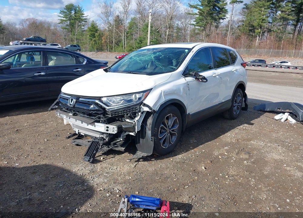 2022 HONDA CR-V 2WD EX-L VIN: 5J6RW1H83NA008689