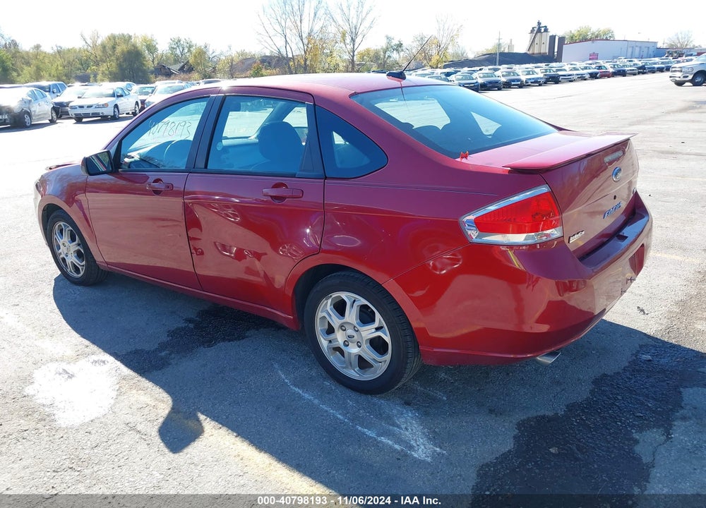 2009 FORD FOCUS SES VIN: 1FAHP36N19W187882