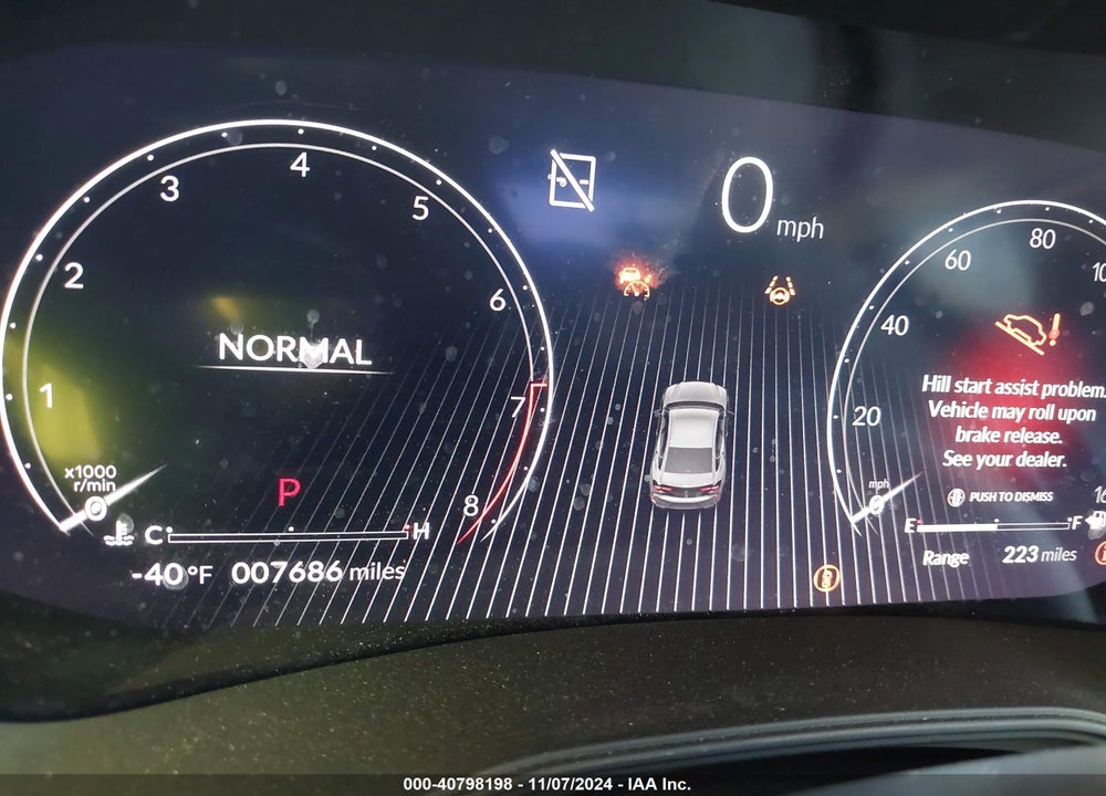 2024 ACURA TLX TECHNOLOGY PACKAGE VIN: 19UUB5F44RA000255