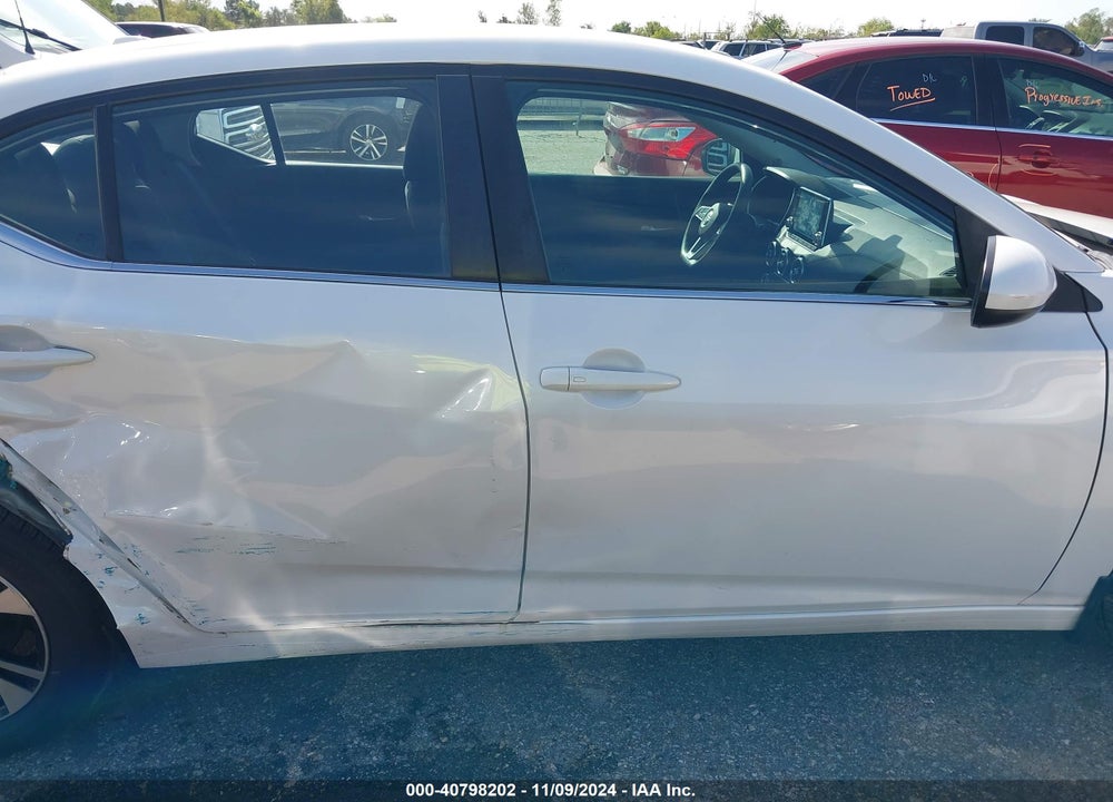 2022 NISSAN SENTRA SV XTRONIC CVT VIN: 3N1AB8CV7NY274493