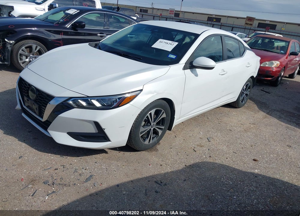2022 NISSAN SENTRA SV XTRONIC CVT VIN: 3N1AB8CV7NY274493