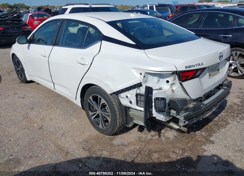 2022 NISSAN SENTRA SV XTRONIC CVT VIN: 3N1AB8CV7NY274493