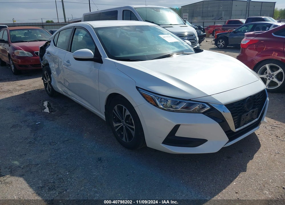 2022 NISSAN SENTRA SV XTRONIC CVT VIN: 3N1AB8CV7NY274493