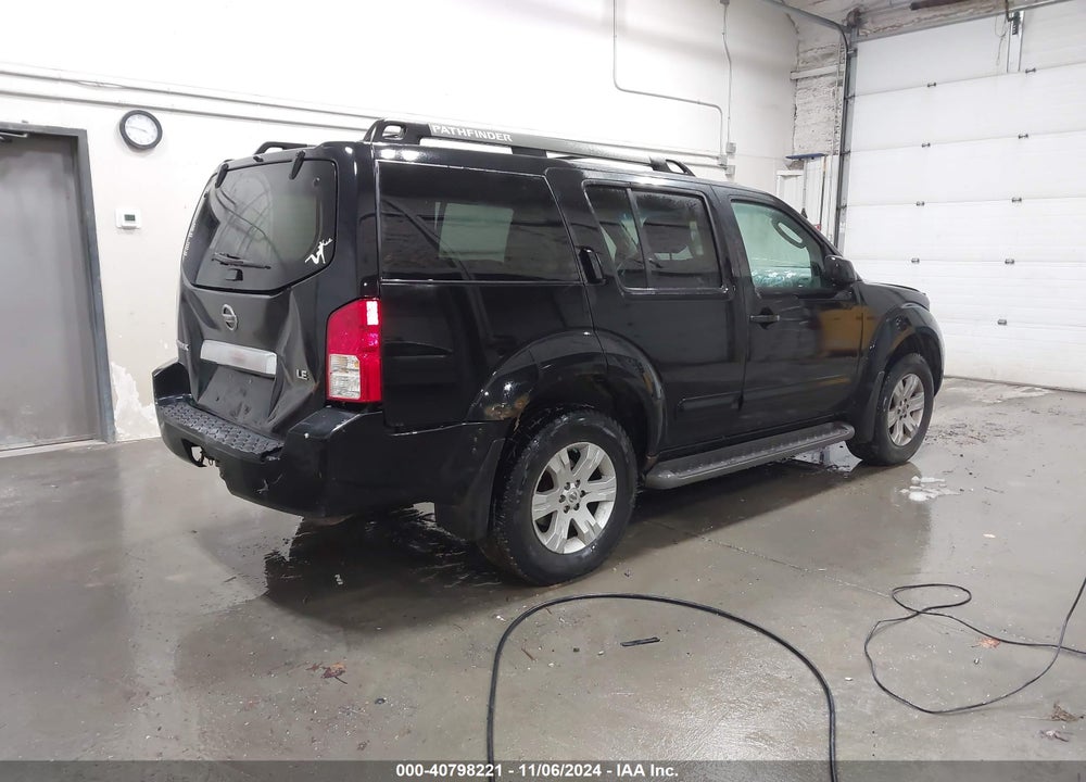 2006 NISSAN PATHFINDER LE VIN: 5N1AR18W46C621639