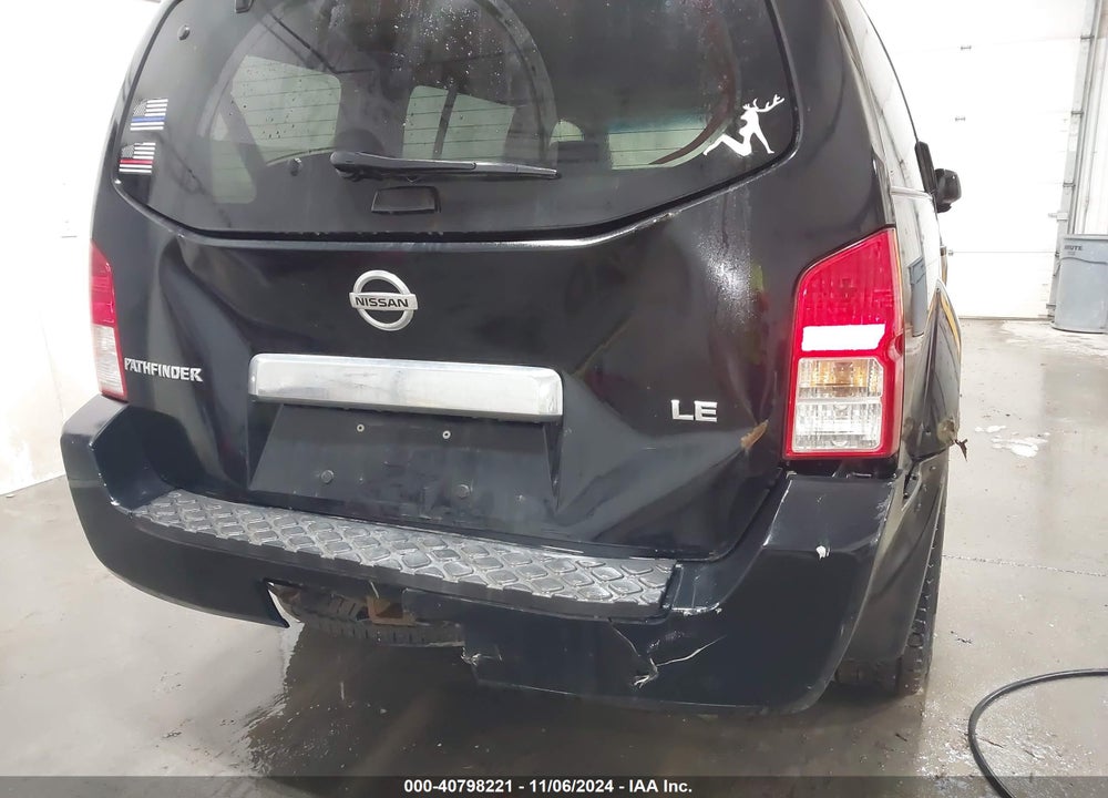 2006 NISSAN PATHFINDER LE VIN: 5N1AR18W46C621639