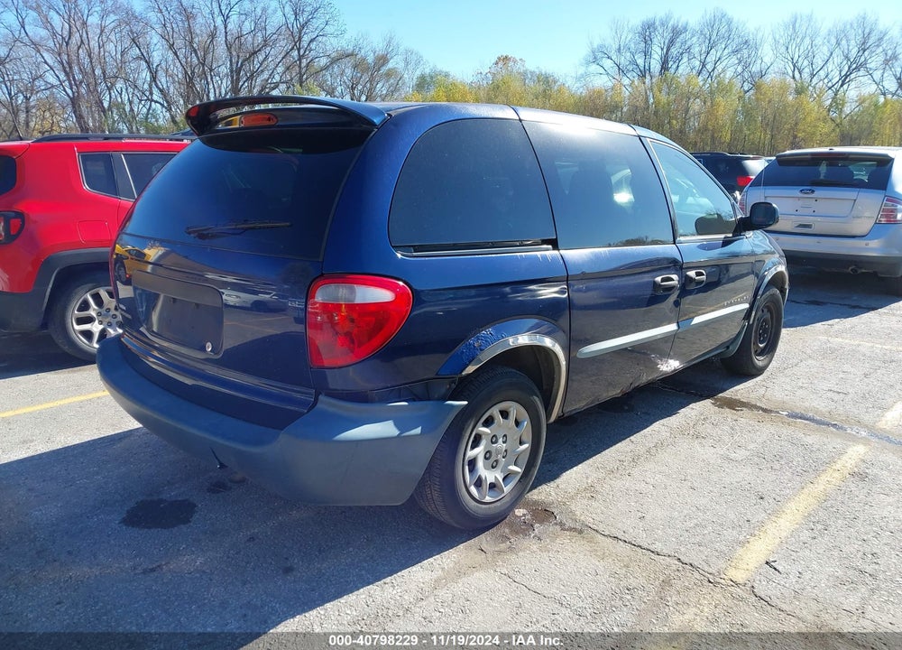 2001 CHRYSLER VOYAGER VIN: 1C4GJ25351B234845