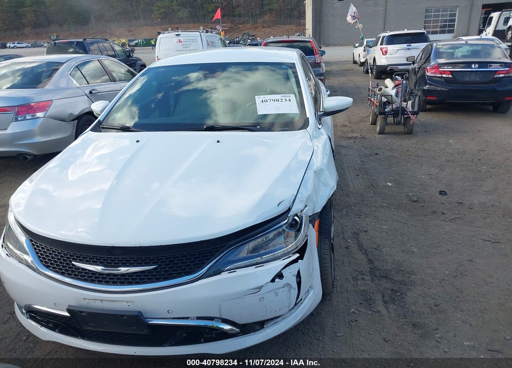 2015 CHRYSLER 200 C VIN: 1C3CCCEG6FN543607