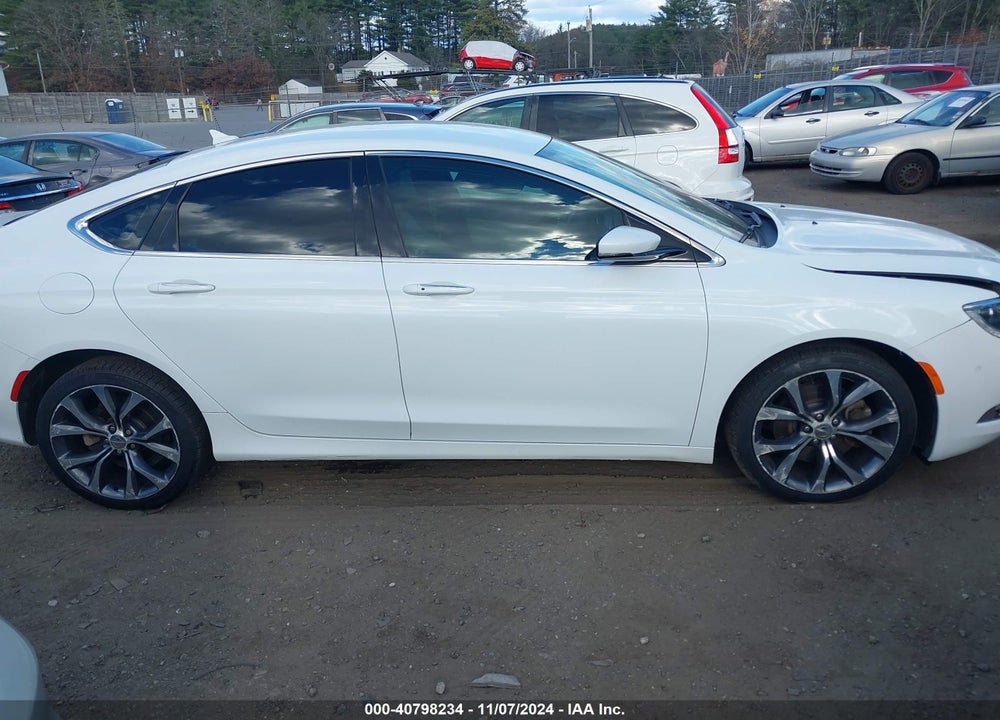 2015 CHRYSLER 200 C VIN: 1C3CCCEG6FN543607