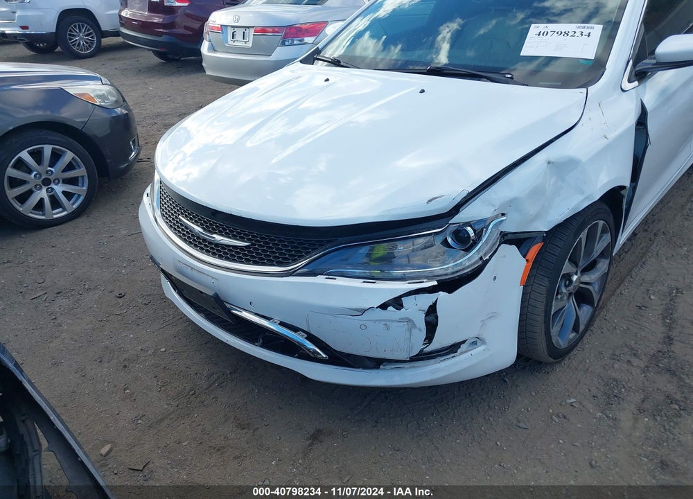 2015 CHRYSLER 200 C VIN: 1C3CCCEG6FN543607