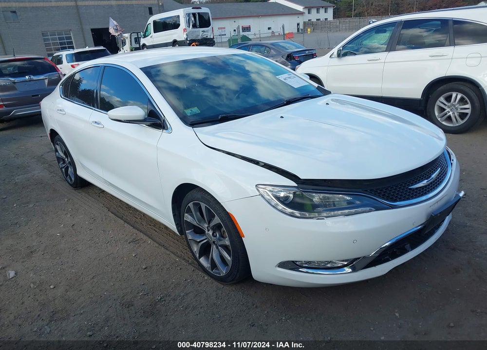 2015 CHRYSLER 200 C VIN: 1C3CCCEG6FN543607