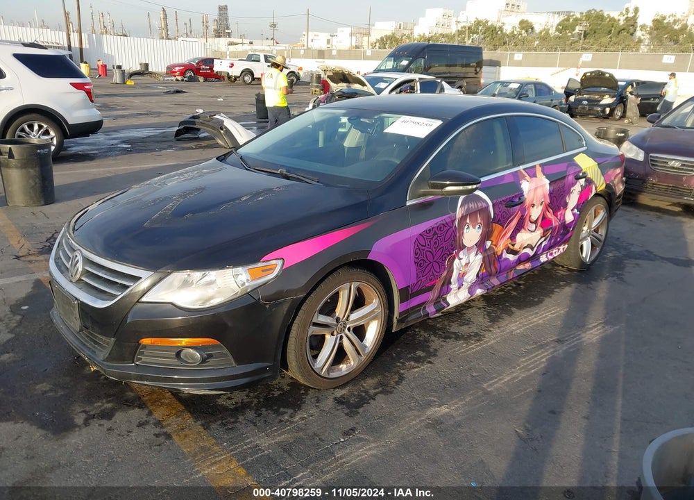2012 VOLKSWAGEN CC R-LINE VIN: WVWMP7AN2CE507196