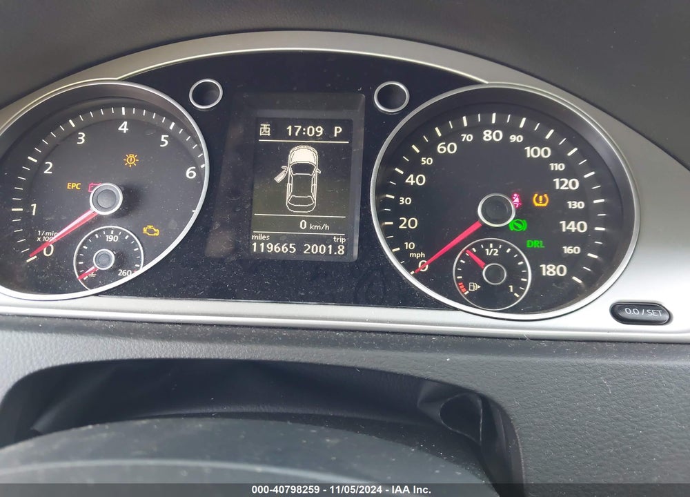 2012 VOLKSWAGEN CC R-LINE VIN: WVWMP7AN2CE507196