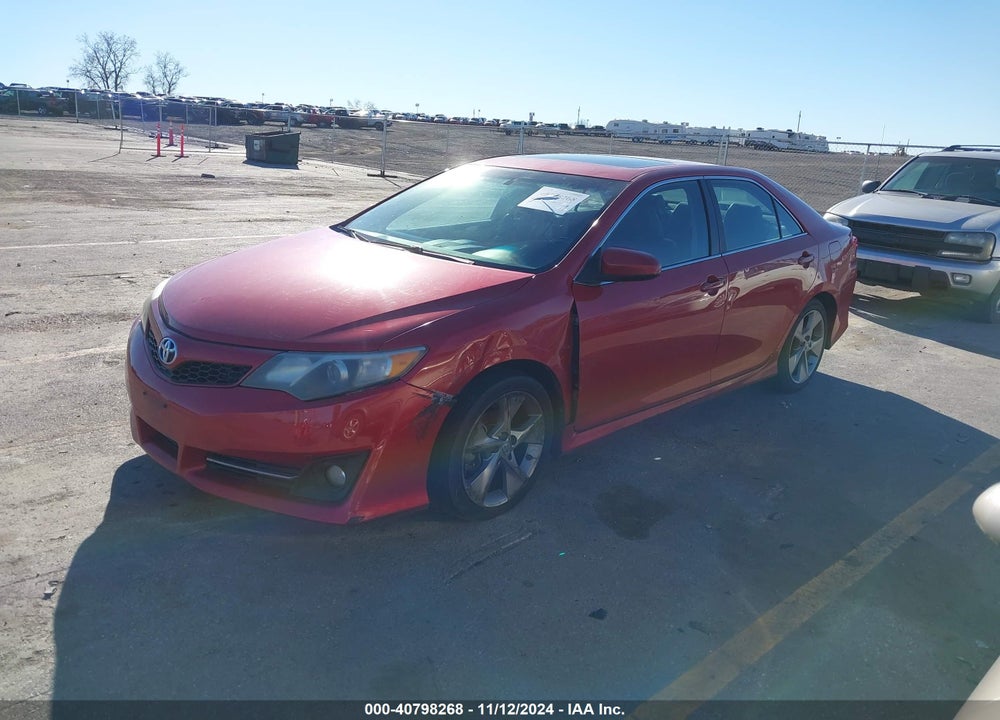 2012 TOYOTA CAMRY SE LIMITED EDITION VIN: 4T1BF1FK0CU632446