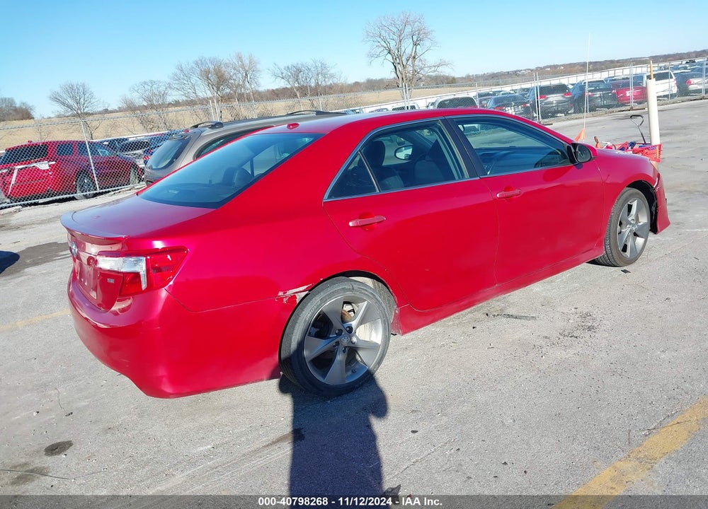 2012 TOYOTA CAMRY SE LIMITED EDITION VIN: 4T1BF1FK0CU632446