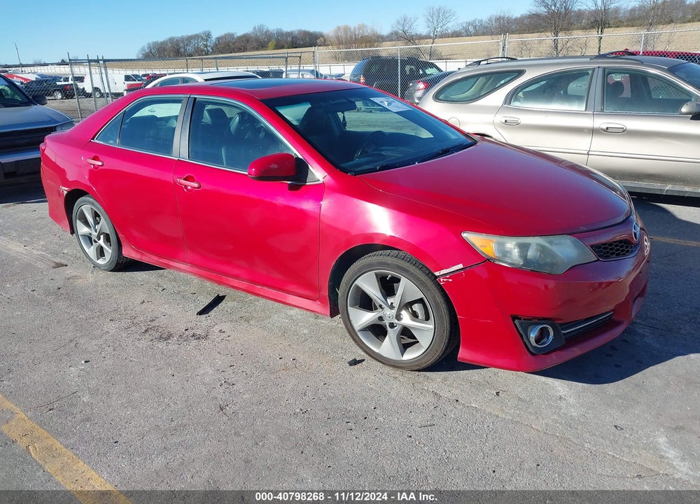 2012 TOYOTA CAMRY SE LIMITED EDITION VIN: 4T1BF1FK0CU632446