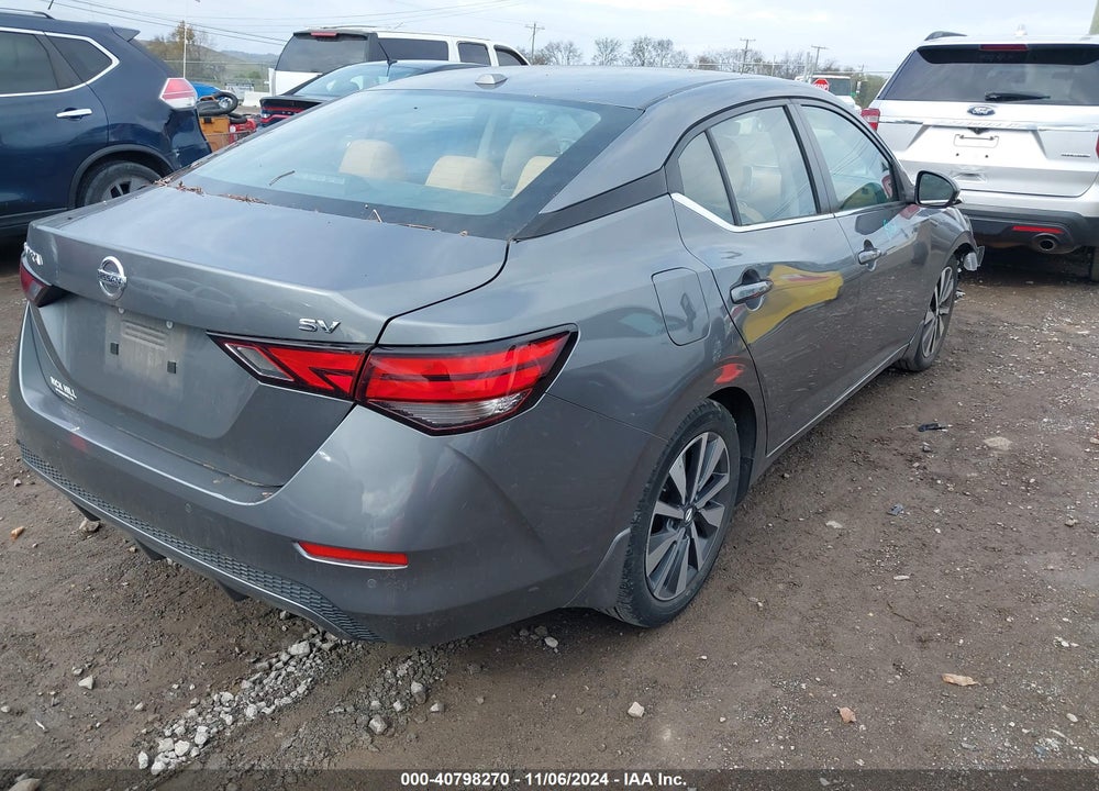 2020 NISSAN SENTRA SV XTRONIC CVT VIN: 3N1AB8CV2LY296334