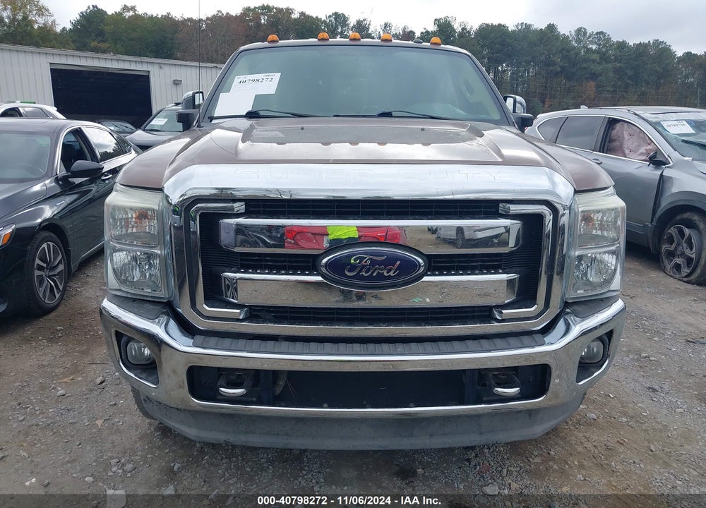 2012 FORD F-250 LARIAT VIN: 1FT7W2B62CEB52170