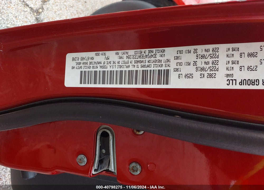 2010 DODGE JOURNEY SE VIN: 3D4PG4FB3AT231394