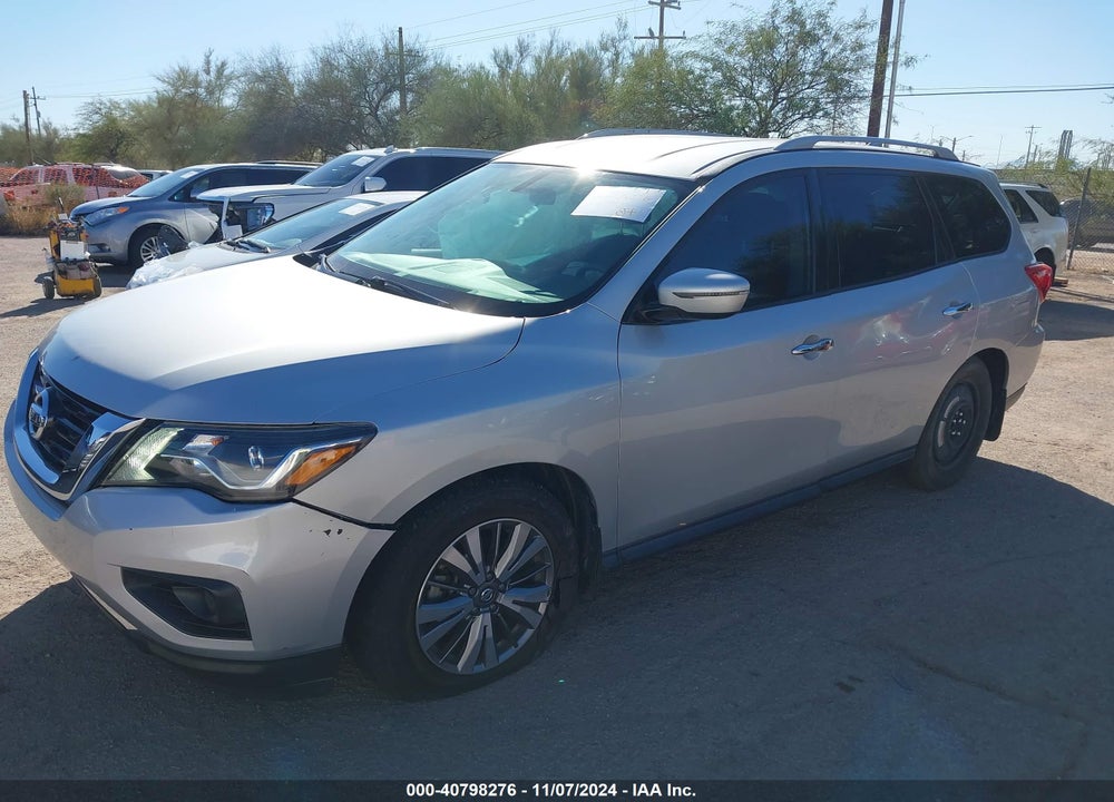 2019 NISSAN PATHFINDER S VIN: 5N1DR2MN8KC622576