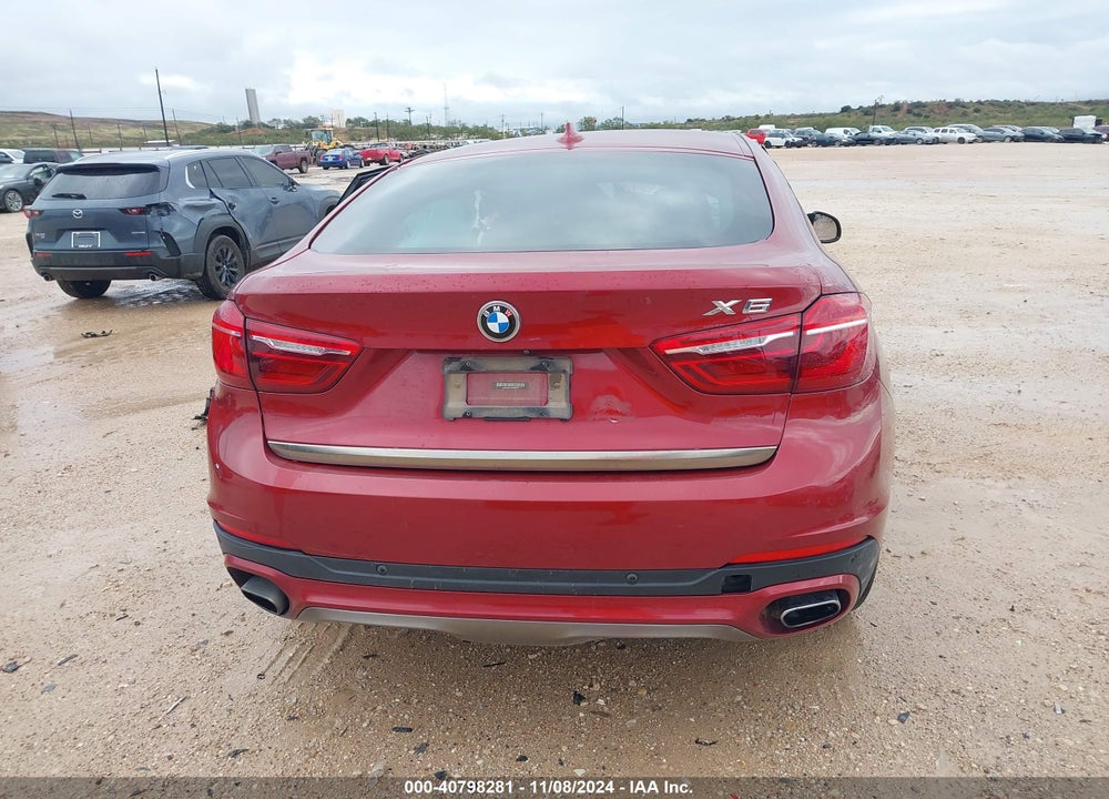 2018 BMW X6 SDRIVE35I VIN: 5UXKU0C52J0G80619
