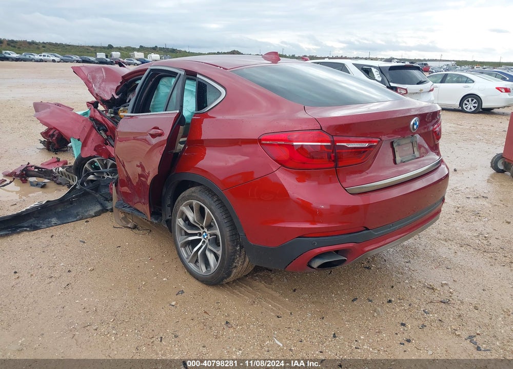2018 BMW X6 SDRIVE35I VIN: 5UXKU0C52J0G80619