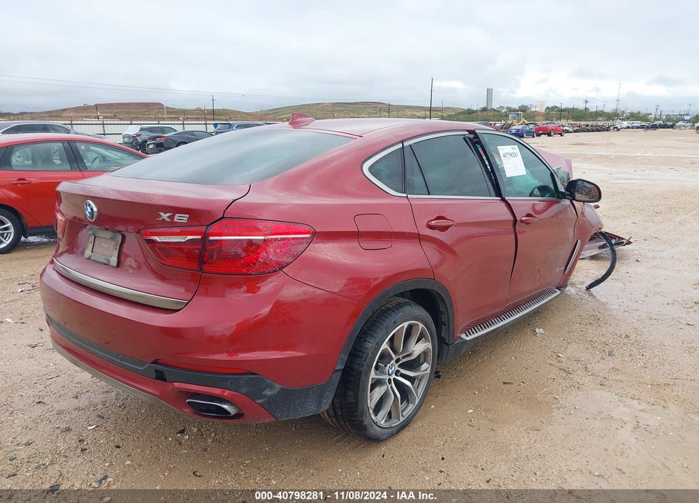 2018 BMW X6 SDRIVE35I VIN: 5UXKU0C52J0G80619