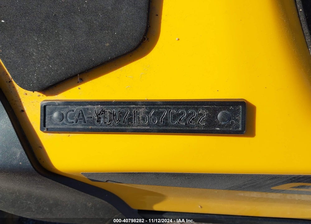 2022 SEA DOO OTHER VIN: YDV71567C222