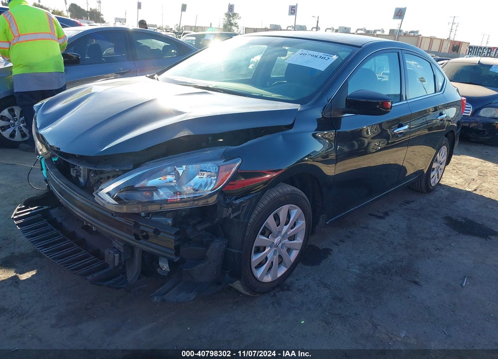 2019 NISSAN SENTRA S VIN: 3N1AB7AP1KY236459