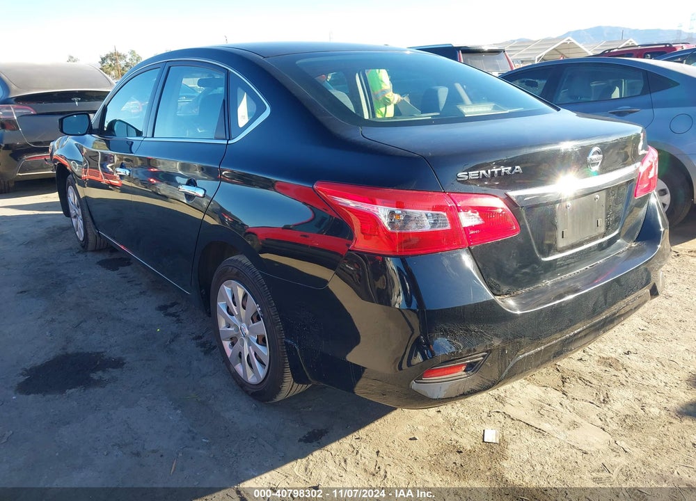 2019 NISSAN SENTRA S VIN: 3N1AB7AP1KY236459