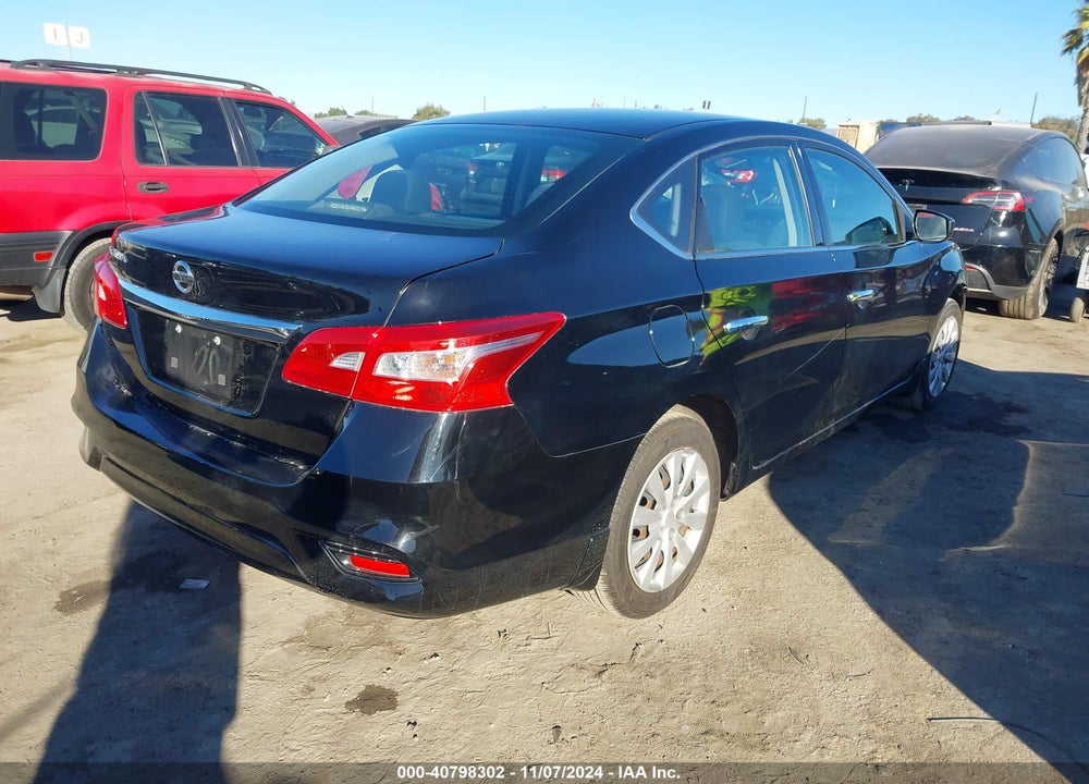 2019 NISSAN SENTRA S VIN: 3N1AB7AP1KY236459