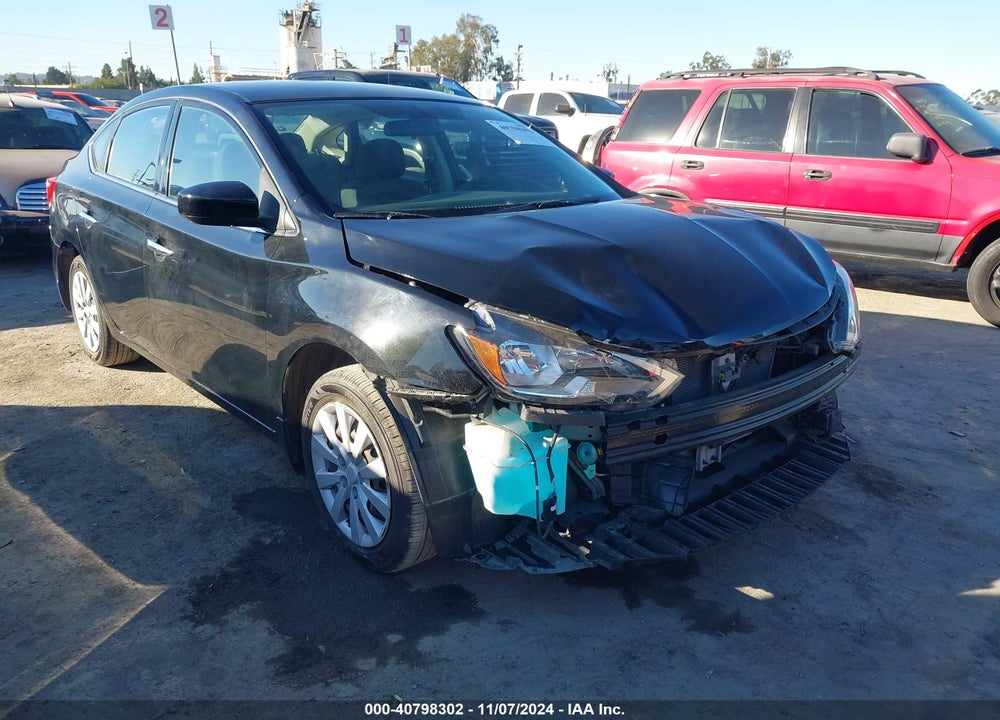 2019 NISSAN SENTRA S VIN: 3N1AB7AP1KY236459