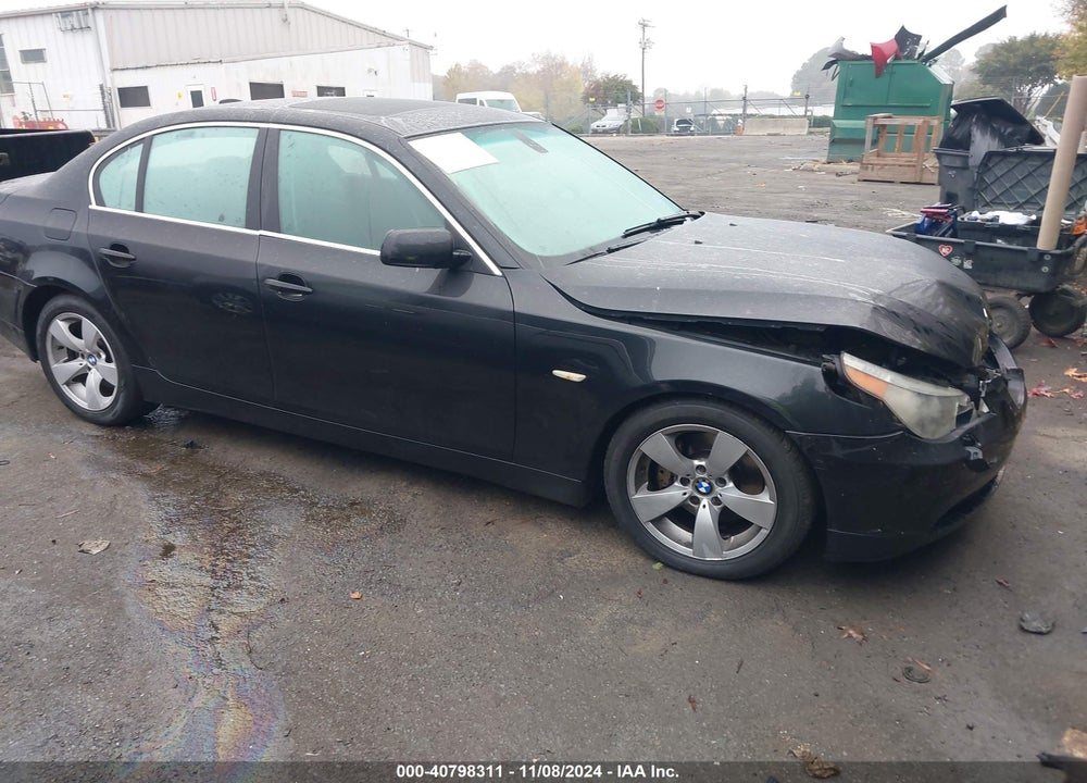 2005 BMW 530I VIN: WBANA73535B815191
