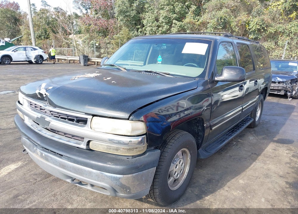 2001 CHEVROLET SUBURBAN 1500 LT VIN: 1GNFK16T91J150199