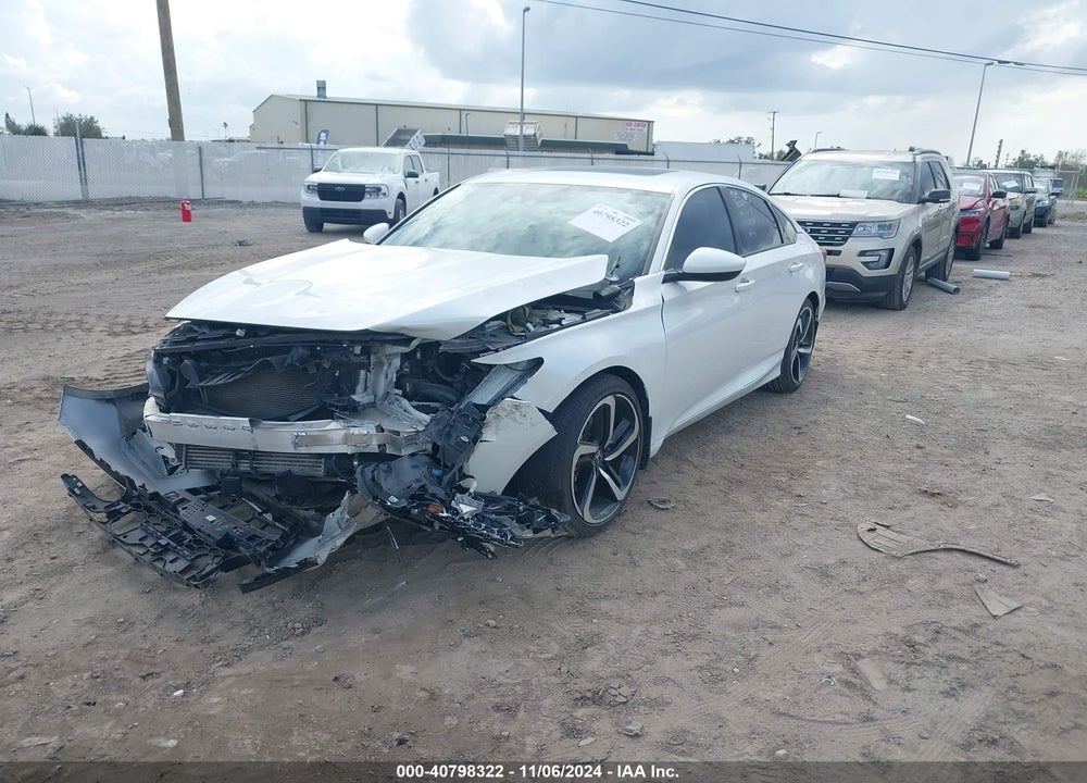 2018 HONDA ACCORD SPORT 2.0T VIN: 1HGCV2F32JA046485