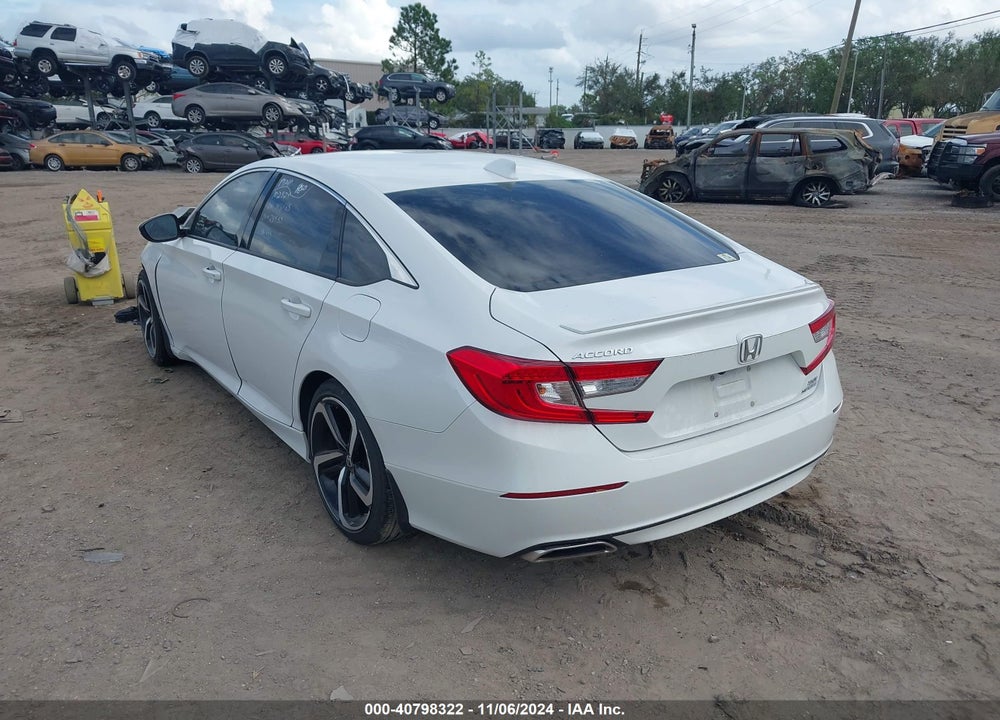2018 HONDA ACCORD SPORT 2.0T VIN: 1HGCV2F32JA046485