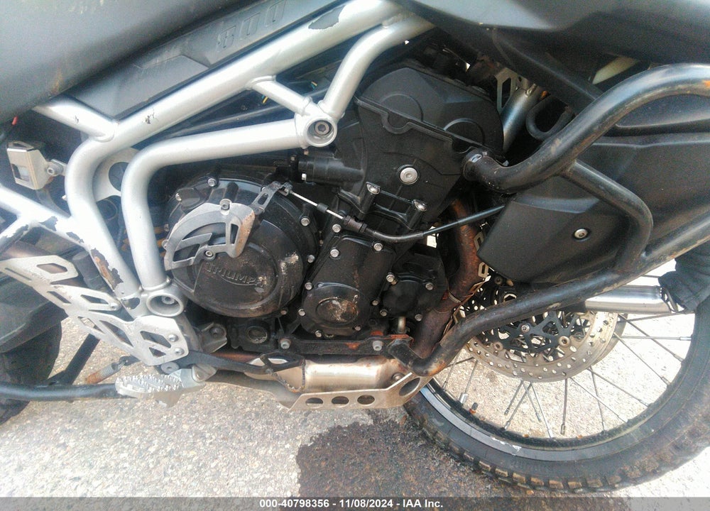 2011 TRIUMPH TIGER 800 VIN: SMTE06BF1BJ494958